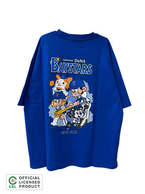 NEW JACK 横浜DeNAベイスターズモデルTシャツ-2026A-2 (NJB262-2876)