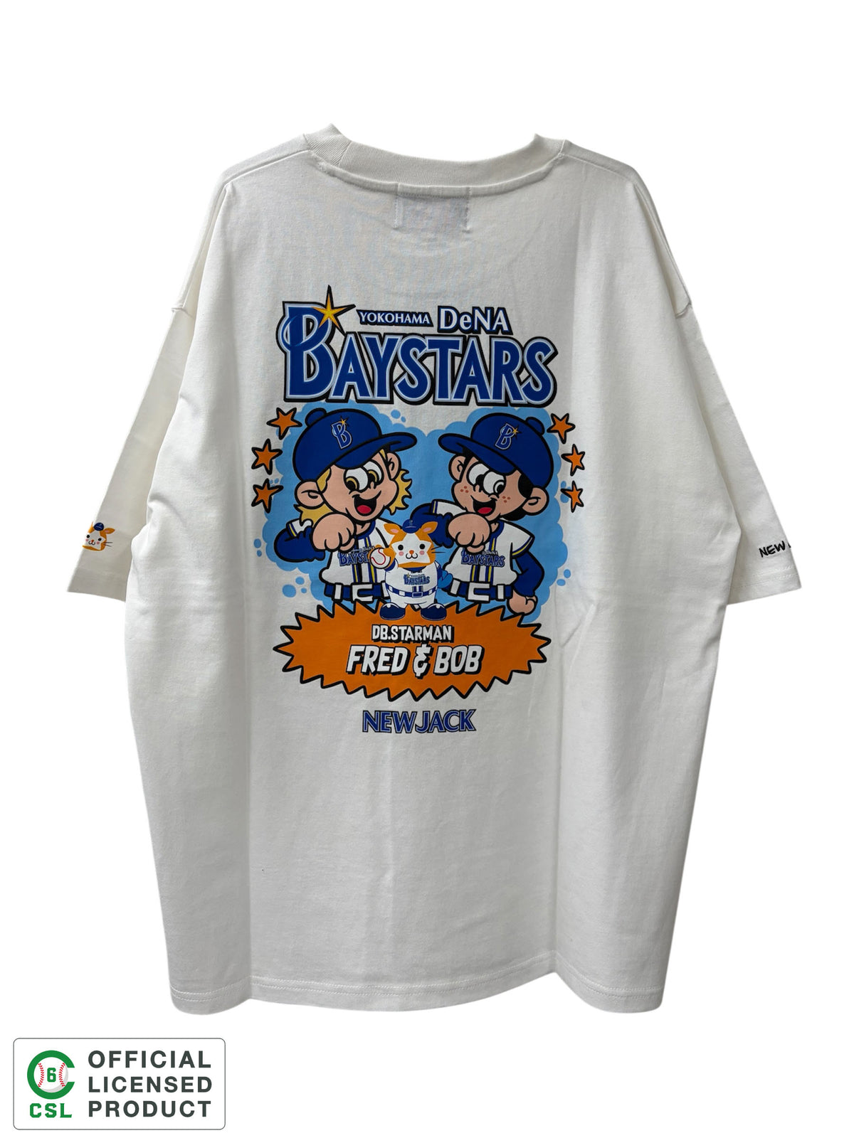 NEW JACK 横浜DeNAベイスターズモデルTシャツ-2026C (NJB262-2326)