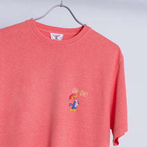 WOODY WOODPECKER バックウッディHAHAプリント半袖Tシャツ(WP252-5926)