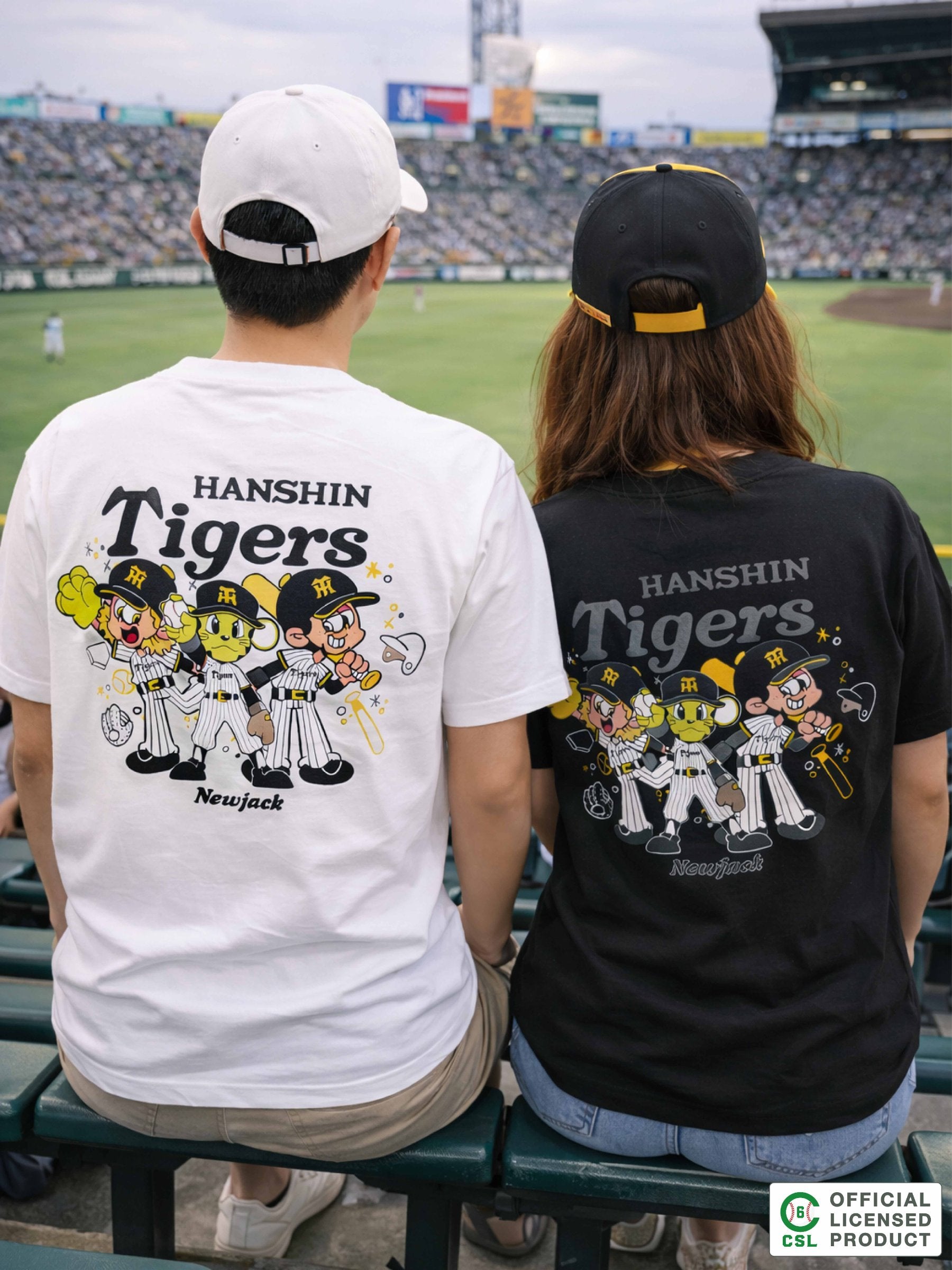 NEW JACK 阪神タイガースモデルTシャツ-2026B (NJT262-2916)