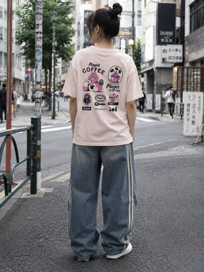 ZIZONE Pingo Coffee 半袖Tシャツ(ZI262-5836)