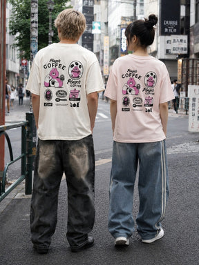 ZIZONE Pingo Coffee 半袖Tシャツ(ZI262-5836)
