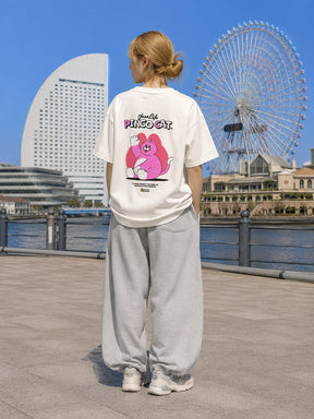 ZIZONE Pingo フロッキープリントTシャツ(ZI262-5806)