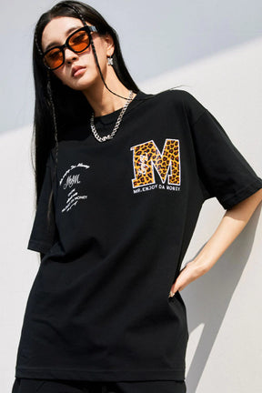 MEDM(ミスターエンジョイダマネー)｜レオパードロングTシャツ 正規商品 